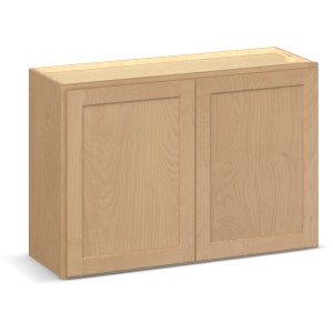 RELIABILT Parkstone II Wall Cabinet, Wheat Stained, 36" W, 2 Doors, Fully Assembled - 641543 | Lowe's Pro Supply